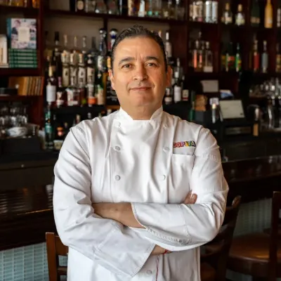 Portrait of Chef Alejandro Gamarra from Casa del Toro restaurant